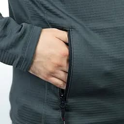 Флісова кофта Fahrenheit PG Full ZIP Regular Charcoal XL (1044-FAPG10008 XL/R) - мініатюра 4