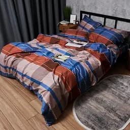 Підковдра Moon&Star Мікросатин Premium Plaid Perfection Полуторна Євро 160x220 см - мініатюра 3