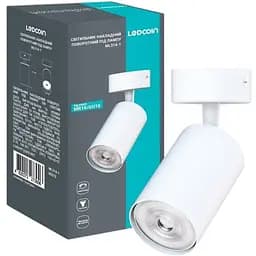 Светильник накладной Ledcoin ML314-1 MR16 GU10 поворотный белый (80373)