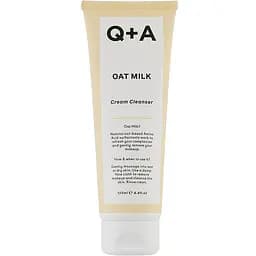 Очищувальний засіб для обличчя Q+A Oat Milk Cream Cleanser 125 мл