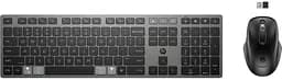 HP Комплект клавіатура та миша НР 720 Multi-Device Rechargeable, BT, EN/UK, чорний - мініатюра 4