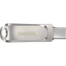 USB флеш накопичувач SanDisk 64GB Dual Drive Luxe USB 3.1 + Type-C (SDDDC4-064G-G46) - мініатюра 4