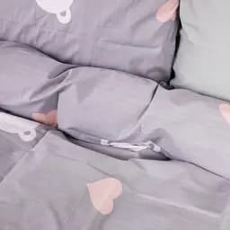 Пододеяльник MirSon Ranforce Elite 17-4833 Douglas 175х210 см Серый (2200009392788)