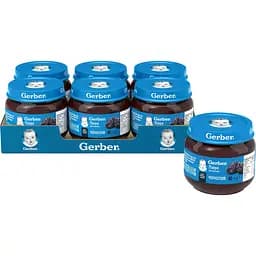 Фруктове пюре Gerber Чорнослив 800 г (10 шт. по 80 г) - мініатюра 5