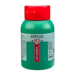 Краска акриловая Talens Art Creation 623, Сочный зеленый 750 мл