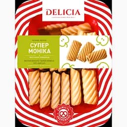Печенье сдобное Delicia Супер-Моника с яблочным повидлом 650 г