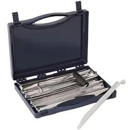 Кілочки Outwell Super U Peg Box 24 см 20 шт. Silver (650779) 928777