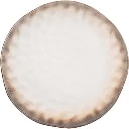 Тарілка десертна Ardesto Umbria 19 см світло-сіра (AR2919UG)