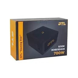 Блок живлення GTL Gaming Star (GTLGS700BK) 700W - мініатюра 6