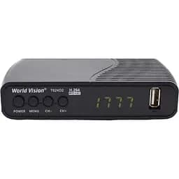 Ефірний Т2 цифровий ресивер World Vision T624D2