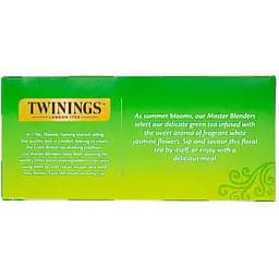 Чай TWININGS зелений з жасміном  в пакетиках 45 г (25 шт. х 1.8 г) - мініатюра 3