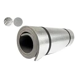 Килимок туристичний Poputchik ALU 1800x600x10 мм сірий (16-073-IS)