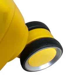 Валіза середня M Madisson Snowball 51103 поліпропілен Жовтий - мініатюра 7