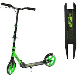 Самокат Skyper 88-98х53х10.5 см Салатово-черный 000255872