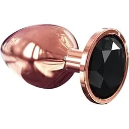 Анальная пробка с кристаллом Dorcel Diamond Plug L 9.5 см (бронзовый)
