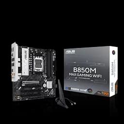 Материнська плата Asus B850M Max Gaming Wi-Fi Socket AM5 (B850M MAX GAMING WIFI) - мініатюра 5