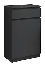 Тумба для взуття MebelStar Нео 80x35x95 см Антрацит (MBS-1009) - мініатюра 3