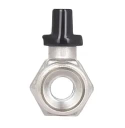 Кран кульовий міні Thermo Alliance Forte 1/2" ВЗ прямий, півметелик SF266W15 - мініатюра 3