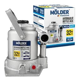 Домкрат гідравлічний пляшковий Molder 32 т 194-344 мм (MA29320) - мініатюра 2