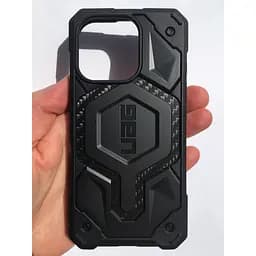 Протиударний чохол UAG Monarch Pro MagSafe (Original) для iPhone 16 Pro (6.3") Carbon Fiber 114456114242 - мініатюра 4