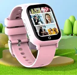 Дитячий смарт годинник Lemfo M05 4G з GPS трекером, відеодзвінками, SIM-картою, камерою, прослуховуванням, кнопкою SOS та геозоною для дітей Синій - мініатюра 9