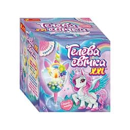 Гелевая свечка в стаканчике "Единорог" Ранок 10100523У своими руками