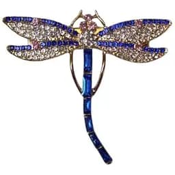 Брошь Стрекоза женская брошь-булавка (158511473)