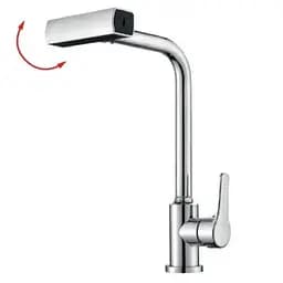 Смеситель для кухни с выдвижным изливом Champion MOZ-014 4 режима CH6518 Хром