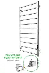 Электрический полотенцесушитель Mario Урбан-I 1110x500/85 TR K 2.0 таймер-регулятор 2.3.8301.10.Р, Хром, универсальное (коннектор), Электронный