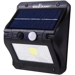 Вуличний акумуляторний світильник Cсlamp CL-108 прожектор з датчиком руху сонячною панеллю IP65 3000 мАг