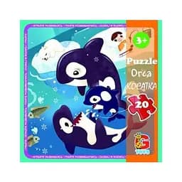 Пазлы В океане. Косатка LO7 G-Toys 20 элементов (4824687638419)