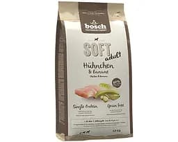 Напіввологий корм для собак Бош Софт з куркою та бананом, Bosch Soft Adult Chicken & Banana (1 кг)