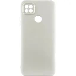 Чехол TPU GETMAN Liquid Silk Full Camera для Xiaomi Redmi 9C Песочный / Sand