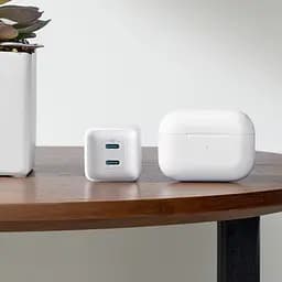 Зарядний пристрій блок живлення Anker PowerPort 521 Nano Pro Power IQ 2 виходи Type-C білий (A2038G21) - мініатюра 3