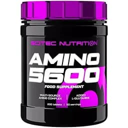 Амінокислота Scitec Amino 5600 200 таблеток