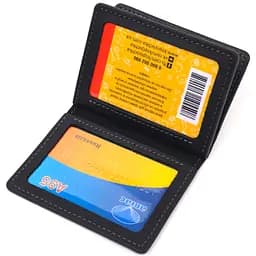 Шкіряна обкладинка для документів GRANDE PELLE 10х7,5х1 см acs0025758 - мініатюра 5