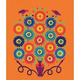 Картина за номерами Brushme Зірки © Maria Prymachenko 50x60 см