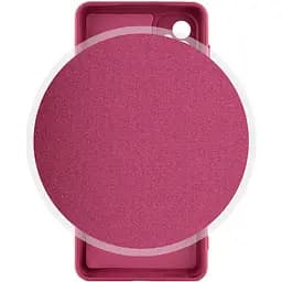Чохол Silicone Cover Lakshmi Full Camera (A) для Samsung Galaxy A14 4G/5G Бордовий / Marsala - мініатюра 3