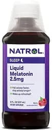 Натуральная добавка Natrol Melatonin Liquid 2.5 mg, 237 мл Ягоды