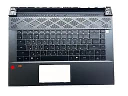Корпус ноутбука / верхня панель з клавіатурою від ноутбука Dell Inspiron 3793 (N81DH/0N81DH) Оригінал від Dell, Верхня панель клавіатури