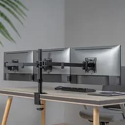 Настільне кріплення для моніторів Brateck LDT66-C034 17`-27` Black [107928] - мініатюра 10