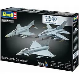 Збірна модель-копія Revell набір до 70 річниці ВПС Німеччини 3 літаки 1:72 (RVL-05627) - мініатюра 6