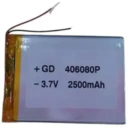 Батарея літій-полімерна 4x60x80 2500mAh