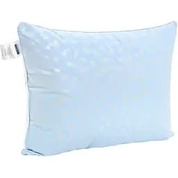 Подушка пуховая MirSon Karmen №1803 Bio-Blue мягкая пух 90% 70х70 см бело-голубая (2200003011869)