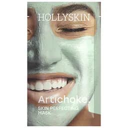 Лифтинг-маска для борьбы с отеками Hollyskin Artichoke Skin Perfecting охлаждающая 10 мл саше