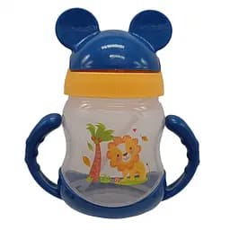 Поильник с силиконовым носиком "Микки" Mega Zayka MGZ-0325(Blue) 250 мл