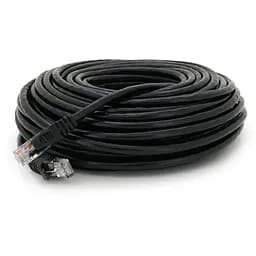 Патч-корд литий RITAR, UTP, RJ45, Cat.6, 25m, чорний, Cu (мідь)