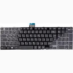 Клавiатура для ноутбука TOSHIBA Satellite L55-A5284 чoрний, чoрний фрейм
