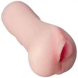 Мастурбатор-вагіна Wooomy Jeeez Masturbator Vagina, м'які відкриті губи, 11.6х5.4 см