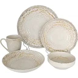 Тарілка обідня з порцеляни Krauff Coral Beige 26.5 см (24-323-001) - мініатюра 2